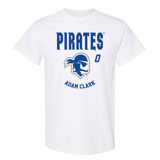 Seton Hall - NCAA Men's Basketball : Adam Clark - Fashion Shersey T-Shirt-0