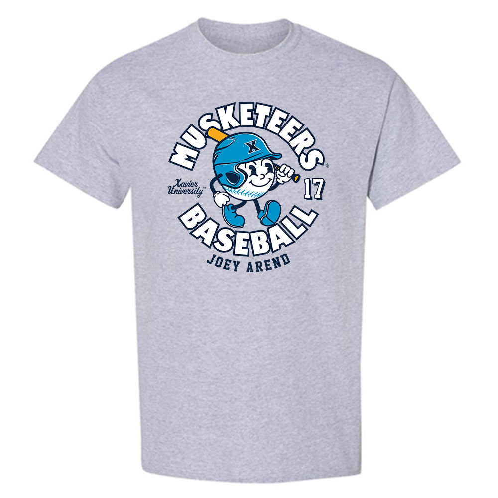 Xavier - NCAA Baseball : Joey Arend - Fashion Shersey T-Shirt-0