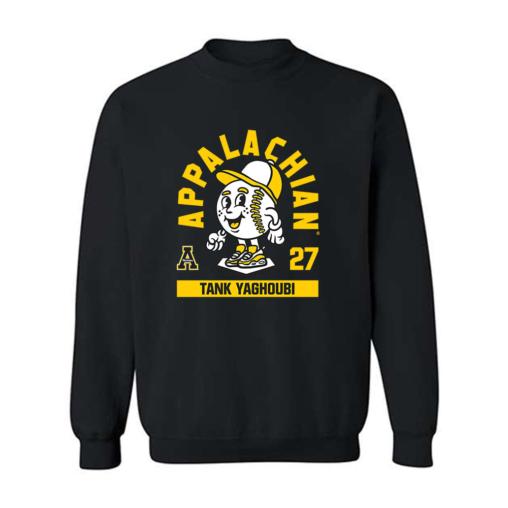 App State - NCAA Baseball : Tank Yaghoubi - Fashion Shersey Crewneck Sweatshirt-0