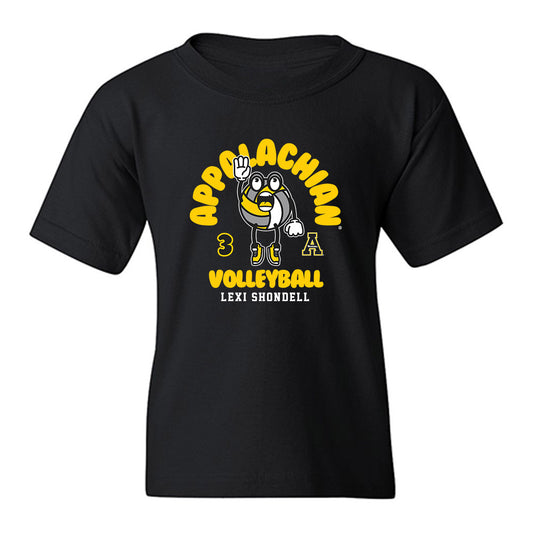 App State - NCAA Women's Volleyball : Lexi Shondell - Fashion Shersey Youth T-Shirt-0