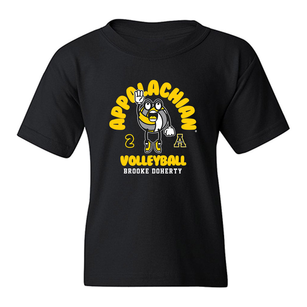 App State - NCAA Women's Volleyball : Brooke Doherty - Fashion Shersey Youth T-Shirt-0