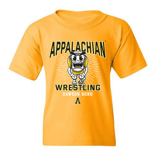 App State - NCAA Wrestling : Dawson Bond - Youth T-Shirt-0