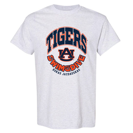 Auburn - NCAA Men's Swimming & Diving : Rokas Jazdauskas - Fashion Shersey T-Shirt-0