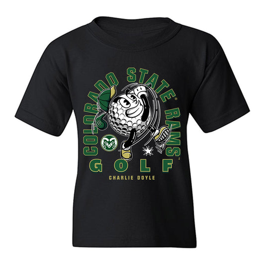 Colorado State - NCAA Men's Golf : Charlie Doyle - Youth T-Shirt-0