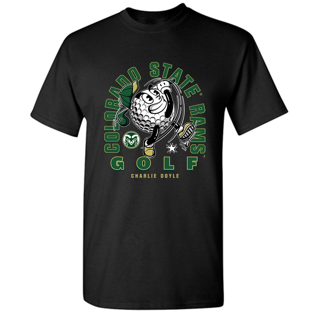 Colorado State - NCAA Men's Golf : Charlie Doyle - T-Shirt-0
