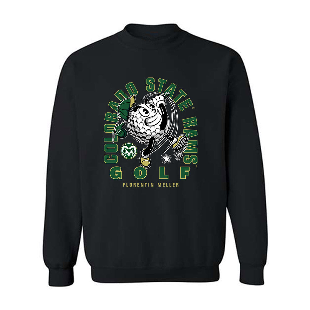 Colorado State - NCAA Men's Golf : Florentin Meller - Crewneck Sweatshirt-0