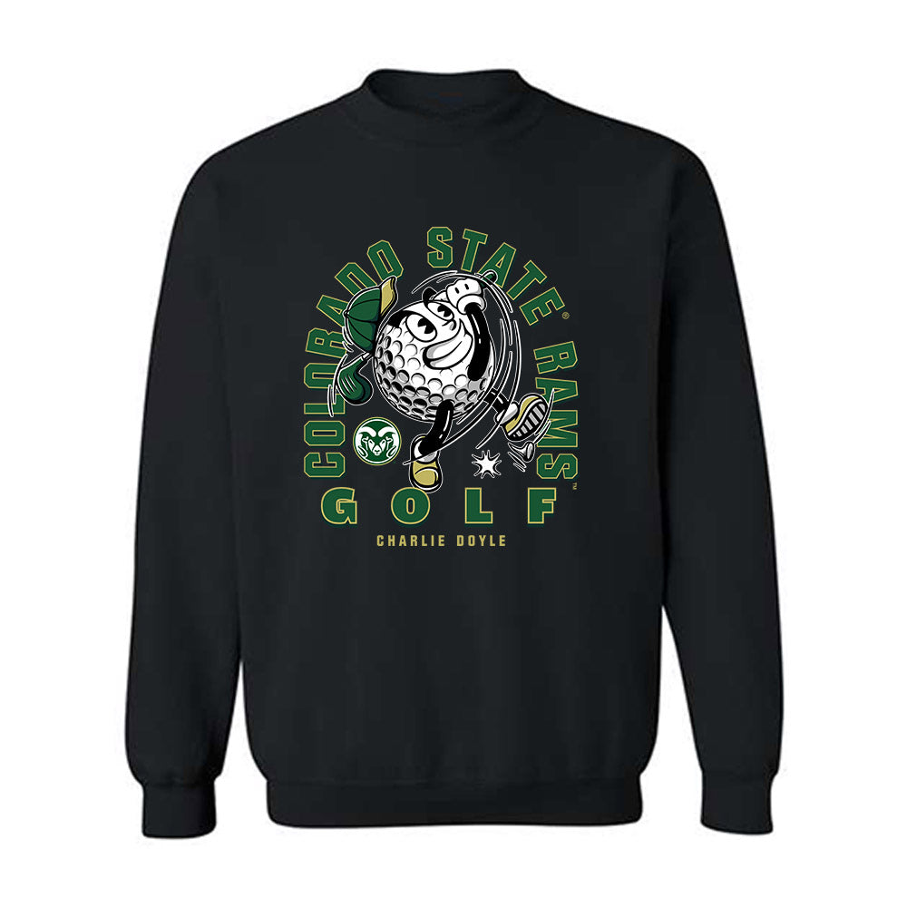Colorado State - NCAA Men's Golf : Charlie Doyle - Crewneck Sweatshirt-0