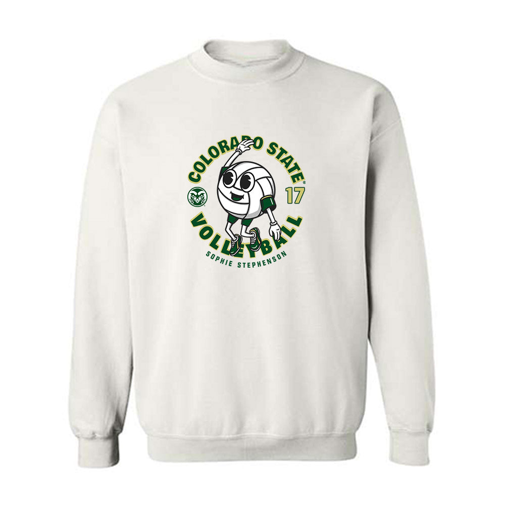 Colorado State - NCAA Women's Volleyball : Sophie Stephenson - Crewneck Sweatshirt-0