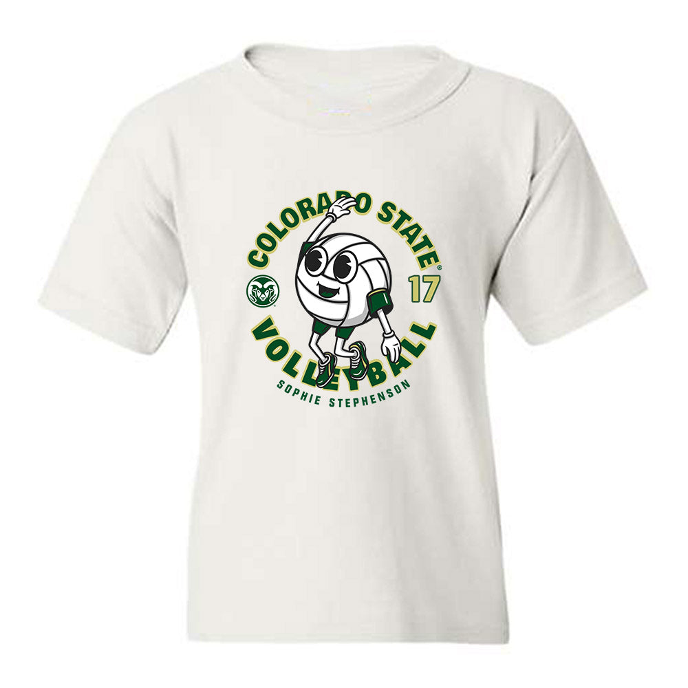 Colorado State - NCAA Women's Volleyball : Sophie Stephenson - Youth T-Shirt-0