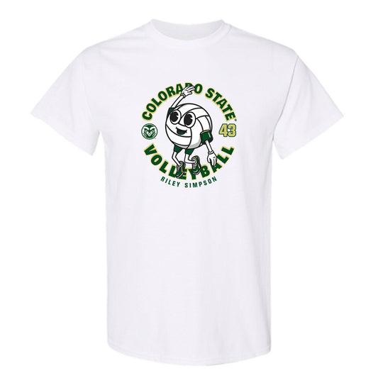 Colorado State - NCAA Women's Volleyball : Riley Simpson - T-Shirt-0