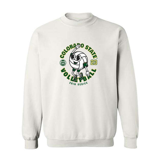 Colorado State - NCAA Women's Volleyball : Erin Debiec - Crewneck Sweatshirt