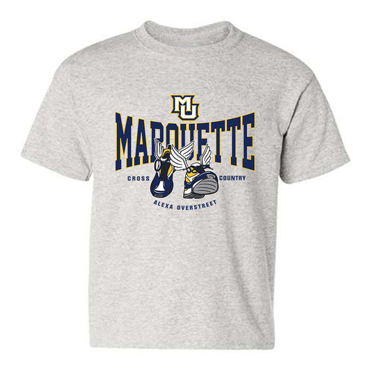Marquette - NCAA Women's Cross Country : Alexa Overstreet - Fashion Shersey Youth T-Shirt-0