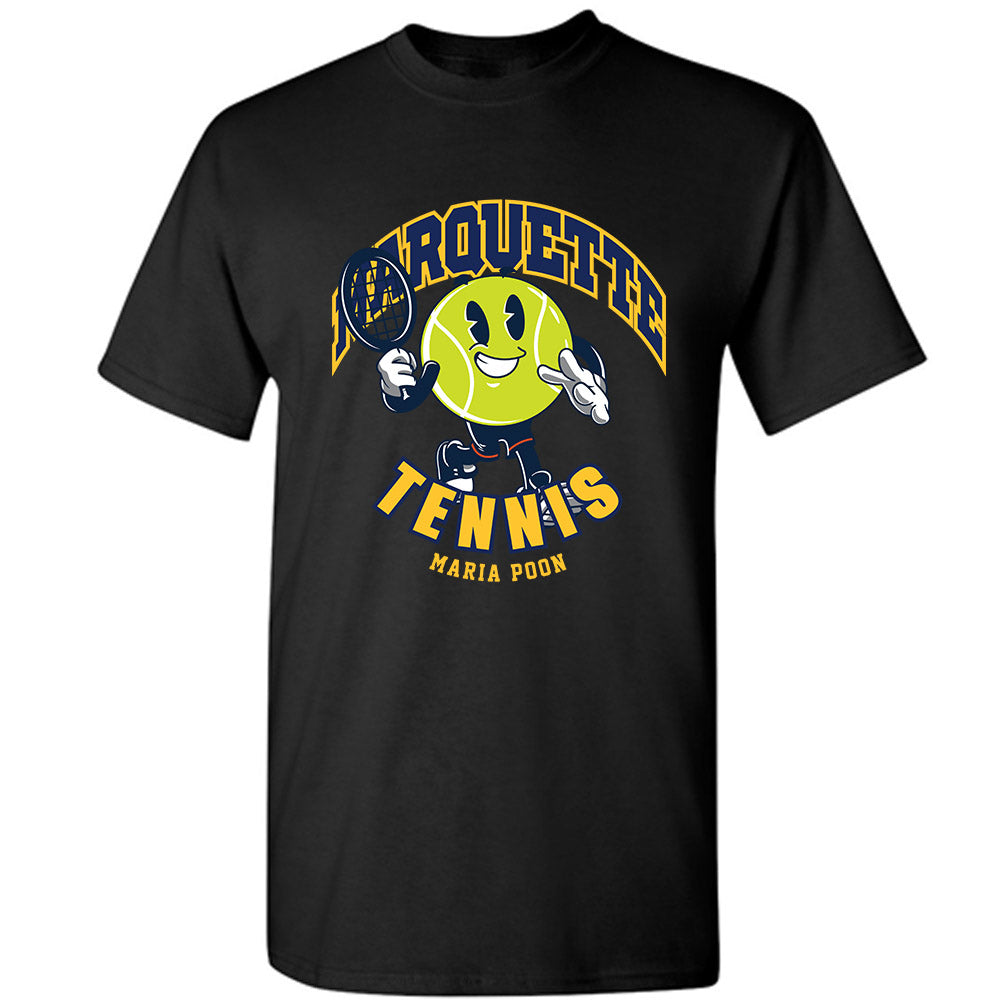 Marquette - NCAA Women's Tennis : Maria Poon - Fashion Shersey T-Shirt-0