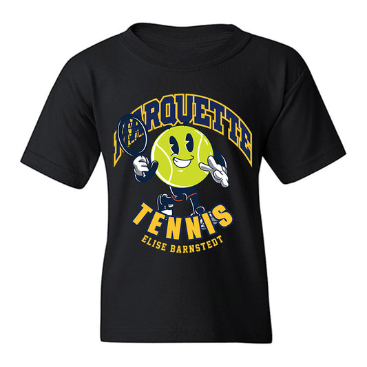 Marquette - NCAA Women's Tennis : Elise Barnstedt - Fashion Shersey Youth T-Shirt-0