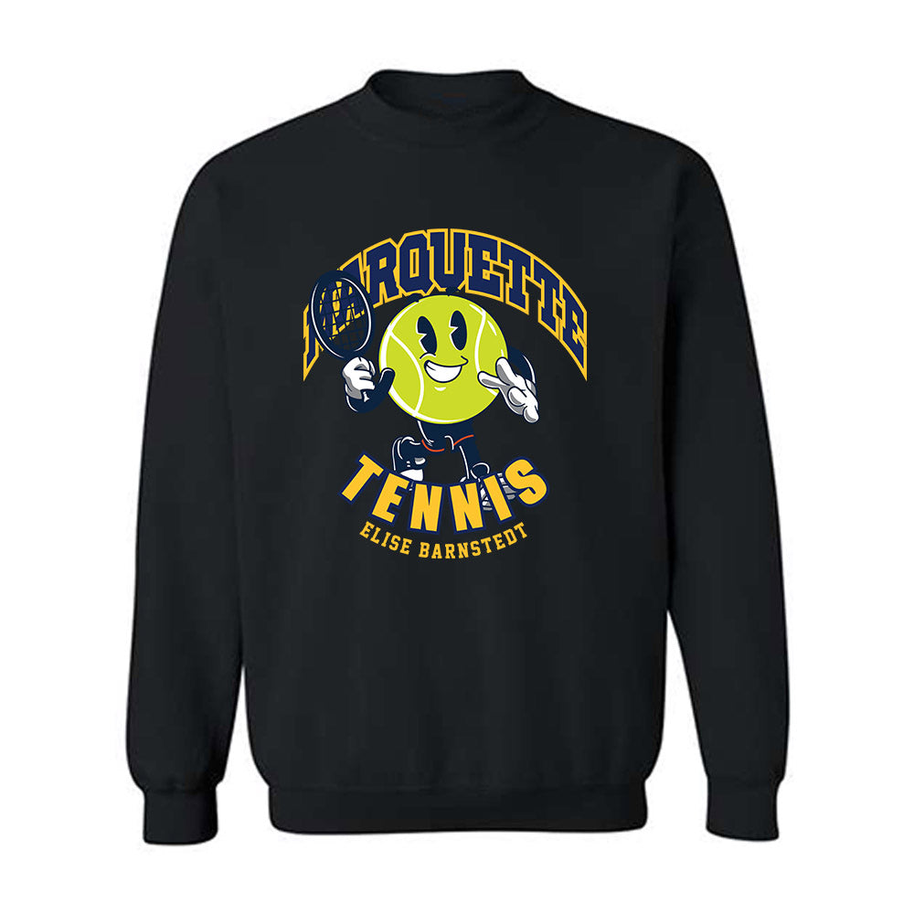Marquette - NCAA Women's Tennis : Elise Barnstedt - Fashion Shersey Crewneck Sweatshirt-0