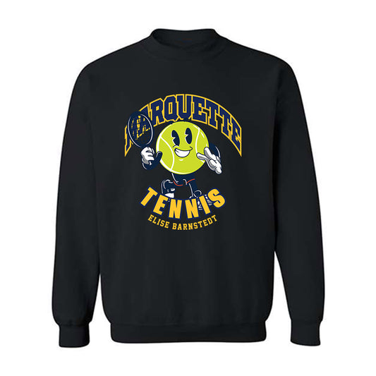 Marquette - NCAA Women's Tennis : Elise Barnstedt - Fashion Shersey Crewneck Sweatshirt-0