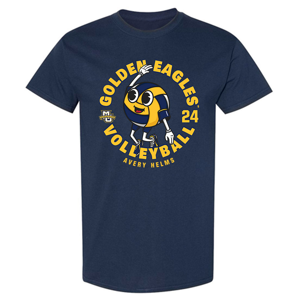 Marquette - NCAA Women's Volleyball : Avery Helms - Fashion Shersey T-Shirt-0