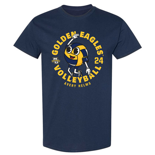 Marquette - NCAA Women's Volleyball : Avery Helms - Fashion Shersey T-Shirt-0