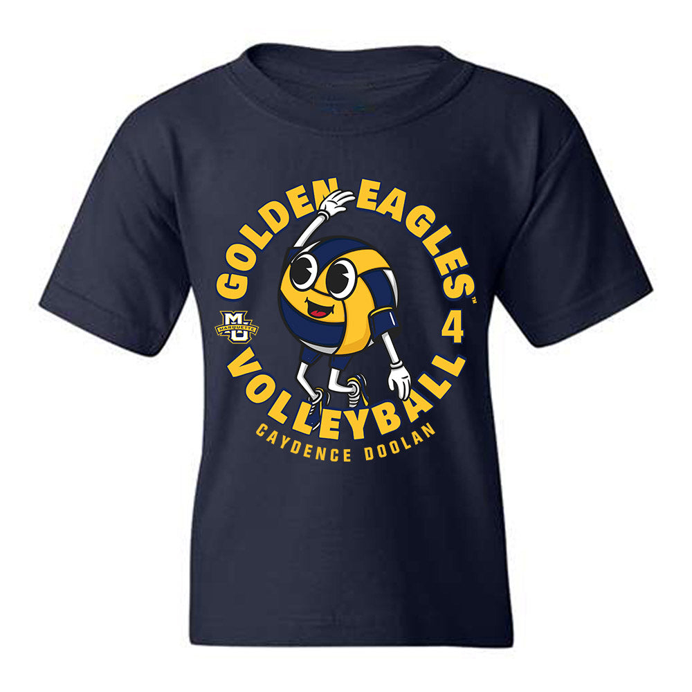 Marquette - NCAA Women's Volleyball : Caydence Doolan - Fashion Shersey Youth T-Shirt-0