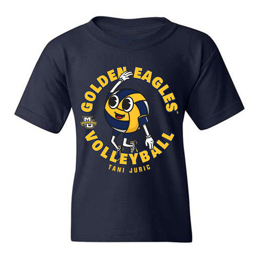 Marquette - NCAA Women's Volleyball : Tani Juric - Fashion Shersey Youth T-Shirt-0