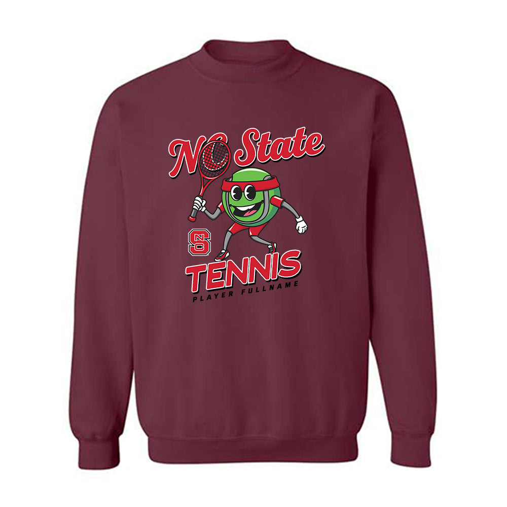 NC State - NCAA Men's Tennis : Cody Benton - Fashion Shersey Crewneck Sweatshirt-0