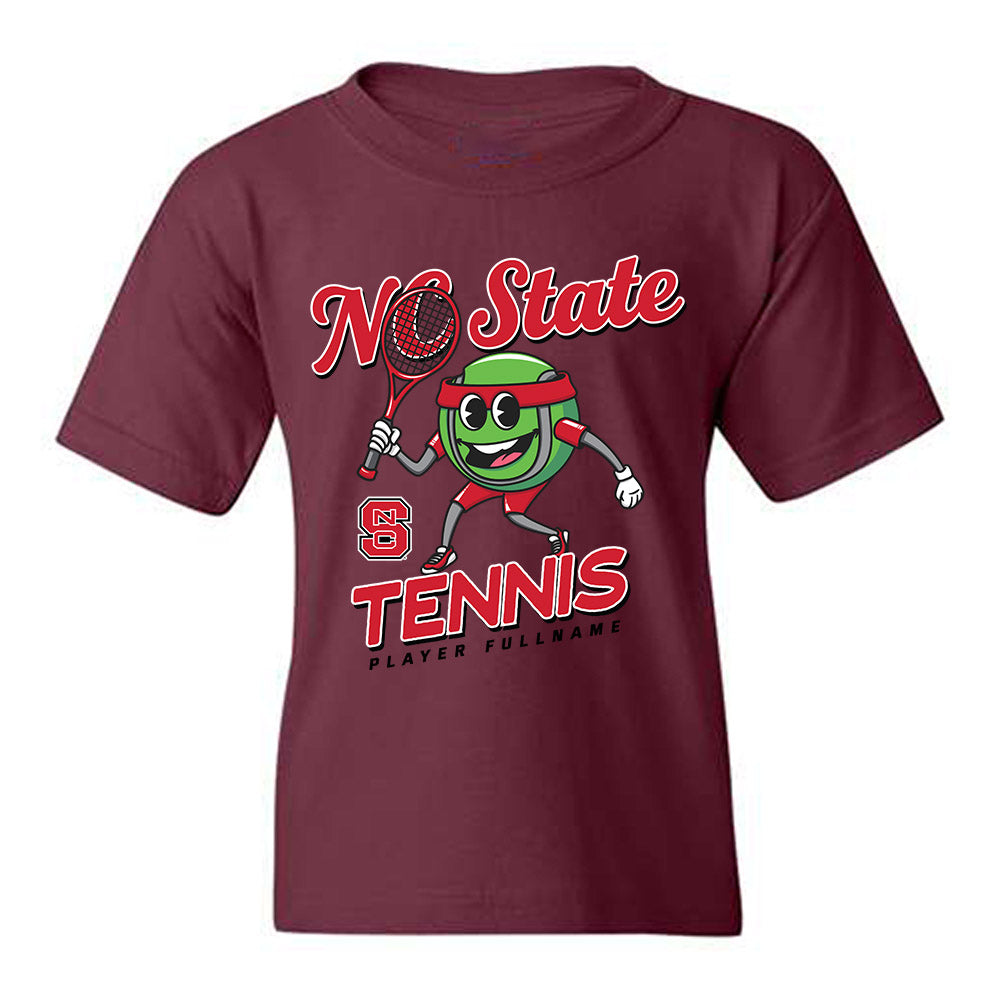 NC State - NCAA Men's Tennis : Cody Benton - Fashion Shersey Youth T-Shirt-0