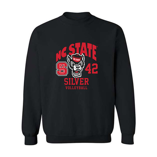 NC State - NCAA Women's Volleyball : Britni Silver - Fashion Shersey Crewneck Sweatshirt-0