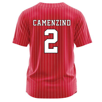 Nebraska - NCAA Softball : Lauren Camenzind - Scarlet Jersey-1