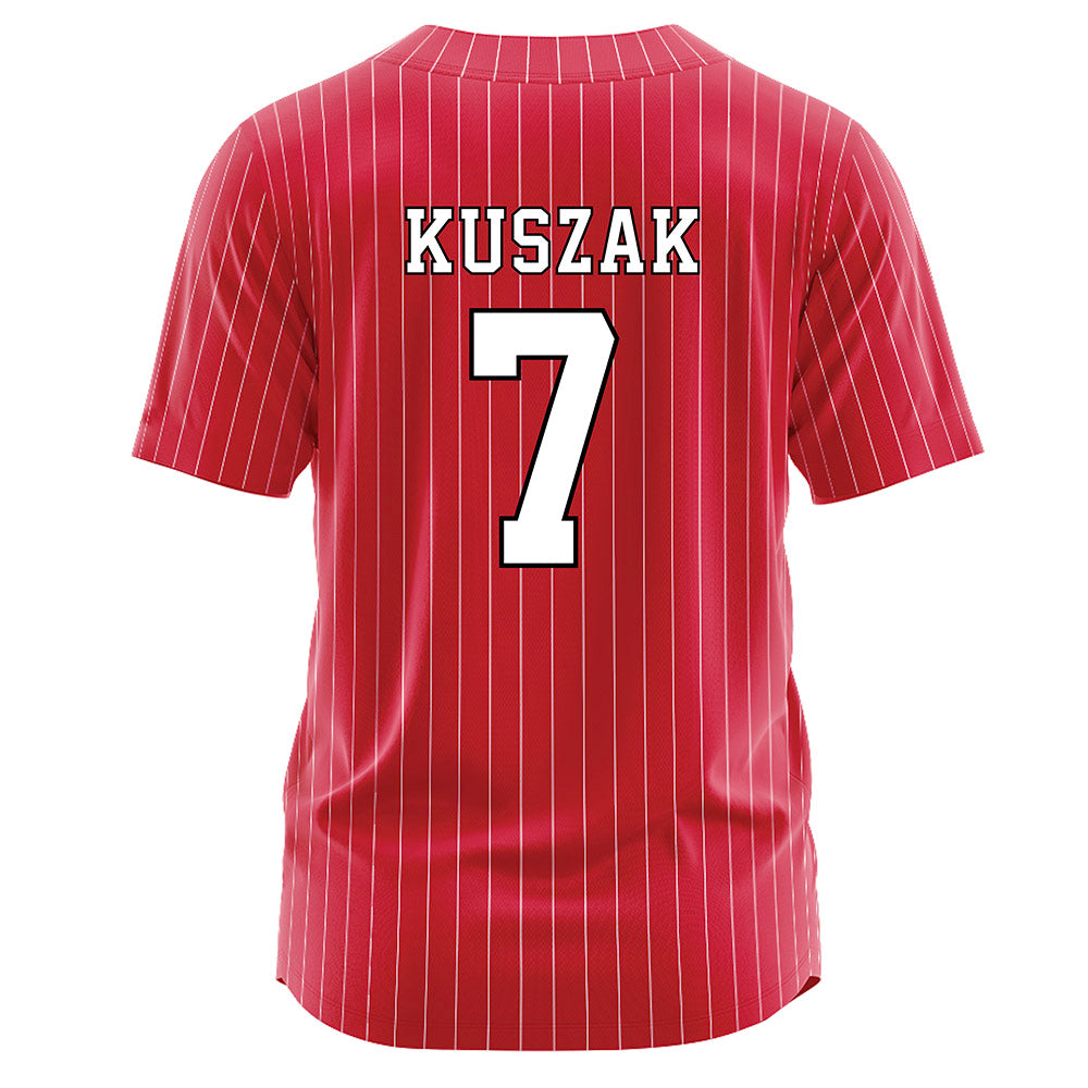 Nebraska - NCAA Softball : Ava Kuszak - Scarlet Jersey-1