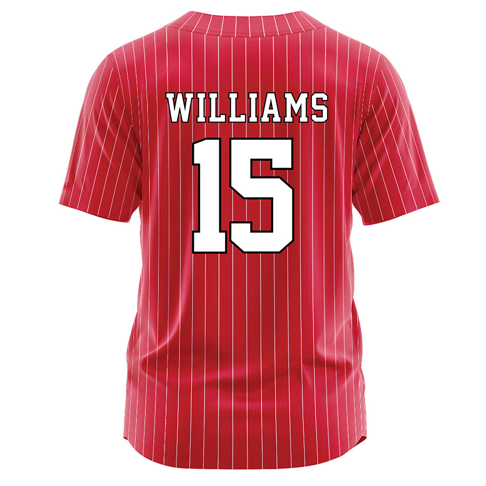 Nebraska - NCAA Softball : Kennadi Williams - Scarlet Jersey-1