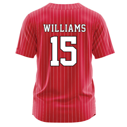 Nebraska - NCAA Softball : Kennadi Williams - Scarlet Jersey-1