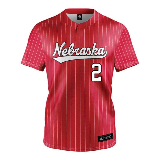 Nebraska - NCAA Softball : Lauren Camenzind - Scarlet Jersey-0