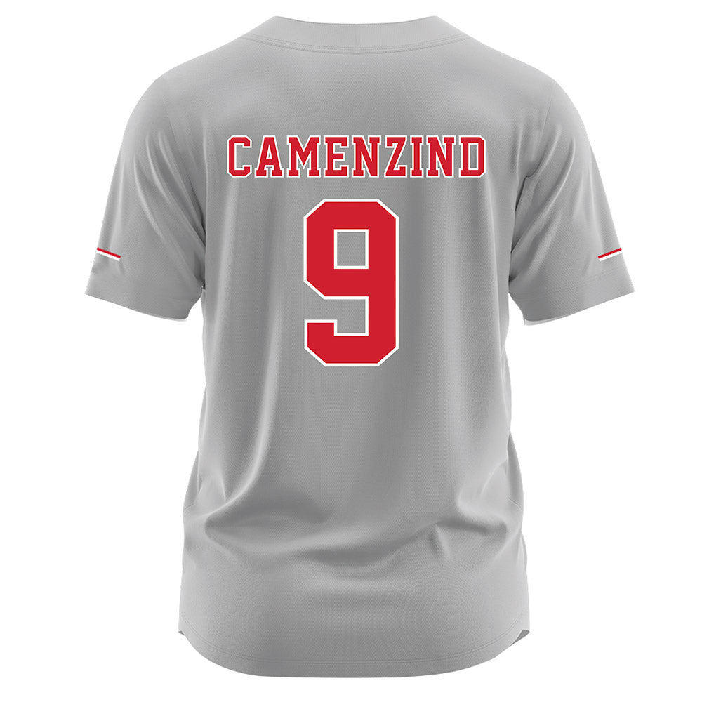 Nebraska - NCAA Softball : Hannah Camenzind - Grey Jersey-1