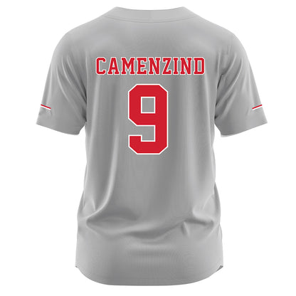 Nebraska - NCAA Softball : Hannah Camenzind - Grey Jersey-1
