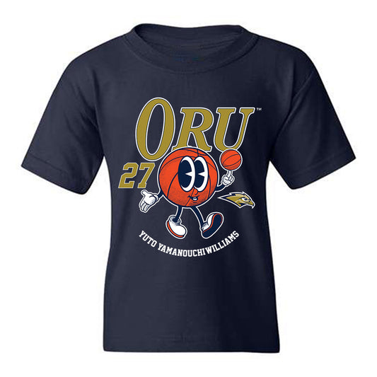 Oral Roberts - NCAA Men's Basketball : Yuto Yamanouchi-Williams - Fashion Shersey Youth T-Shirt-0