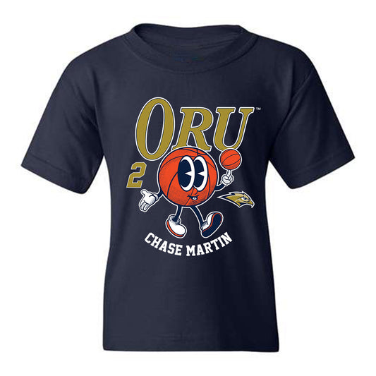 Oral Roberts - NCAA Men's Basketball : Chase Martin - Fashion Shersey Youth T-Shirt