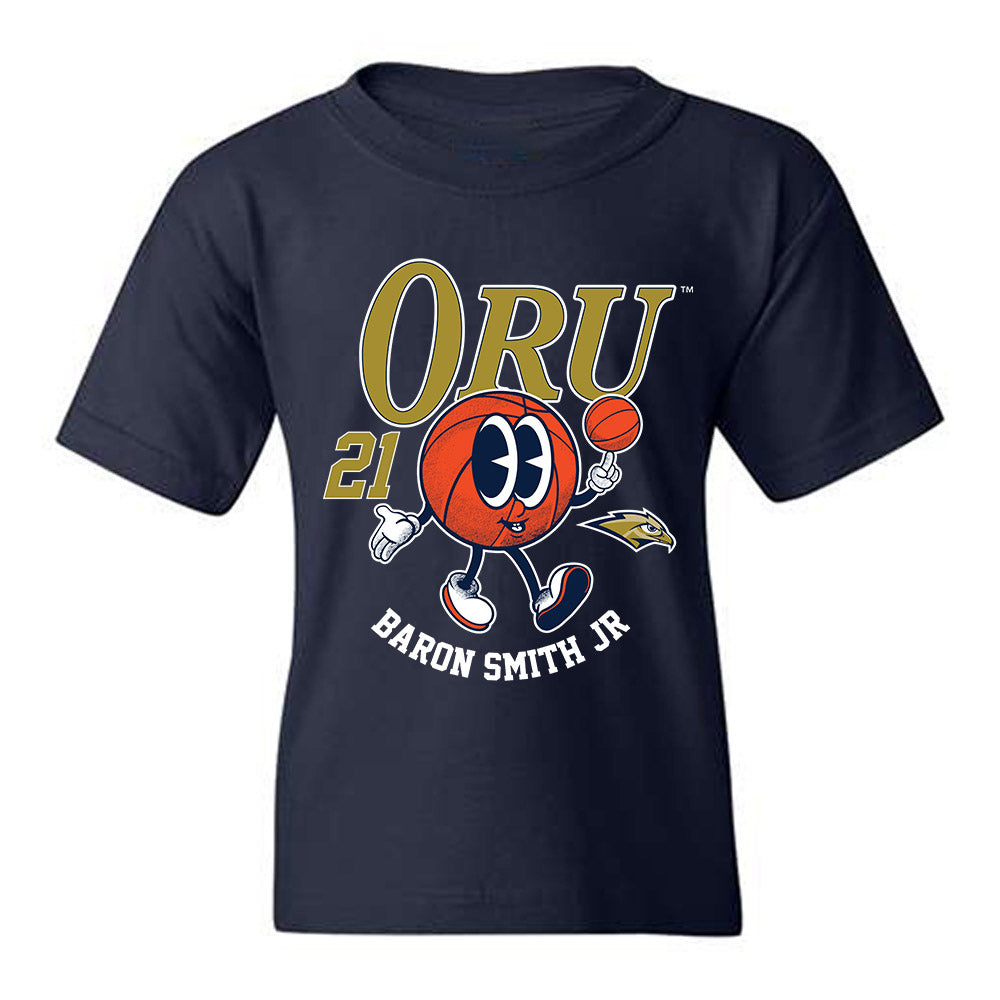 Oral Roberts - NCAA Men's Basketball : Baron Smith Jr - Fashion Shersey Youth T-Shirt-0