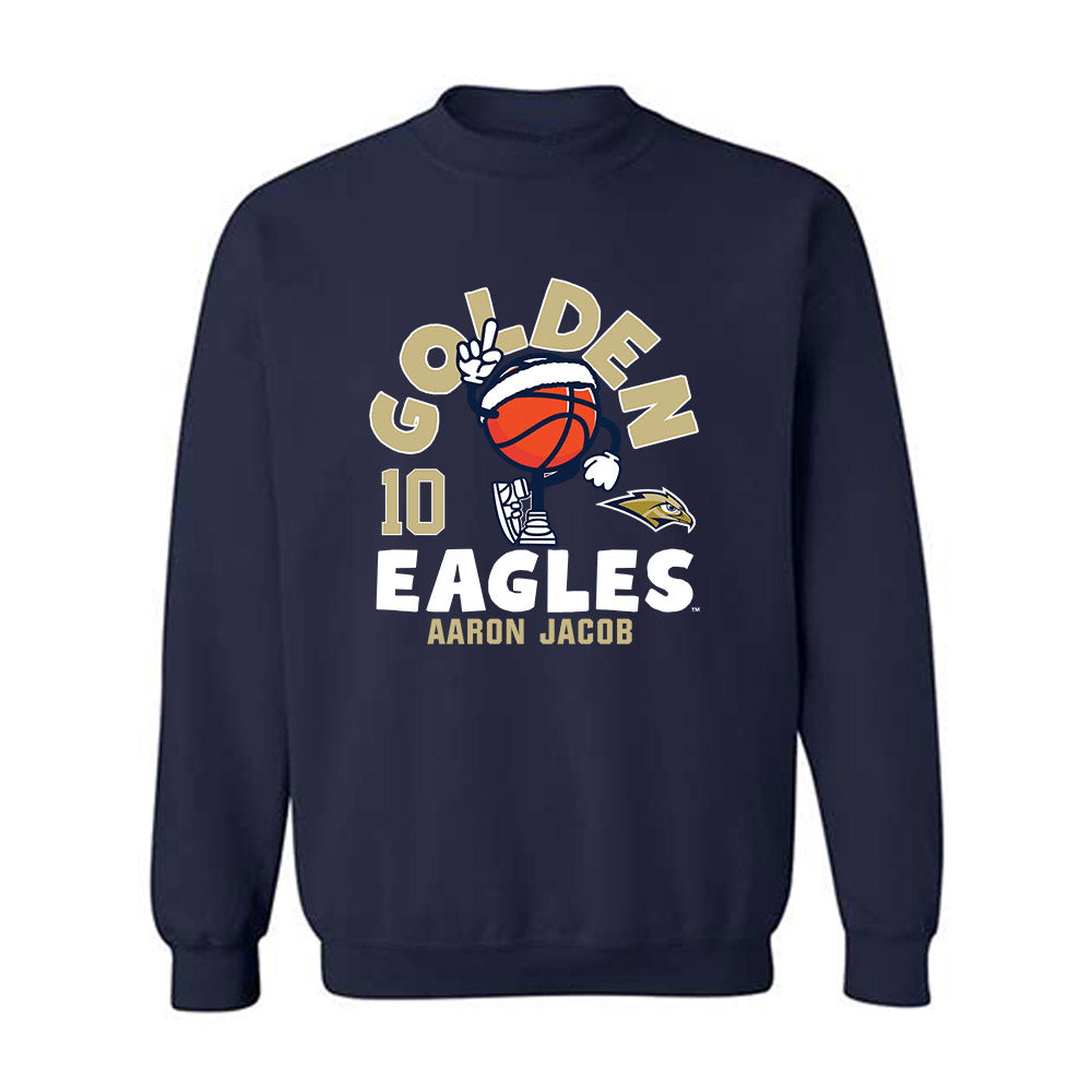 Oral Roberts - NCAA Men's Basketball : Aaron Jacob - Fashion Shersey Crewneck Sweatshirt-0