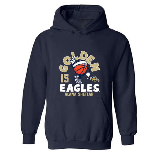 Oral Roberts - NCAA Women's Basketball : Alana Shetlar - Fashion Shersey Hooded Sweatshirt-0