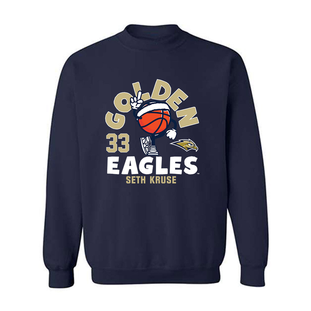 Oral Roberts - NCAA Men's Basketball : Seth Kruse - Fashion Shersey Crewneck Sweatshirt-0
