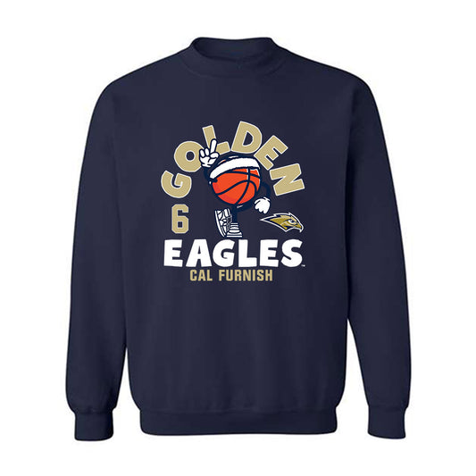 Oral Roberts - NCAA Men's Basketball : Cal Furnish - Fashion Shersey Crewneck Sweatshirt-0