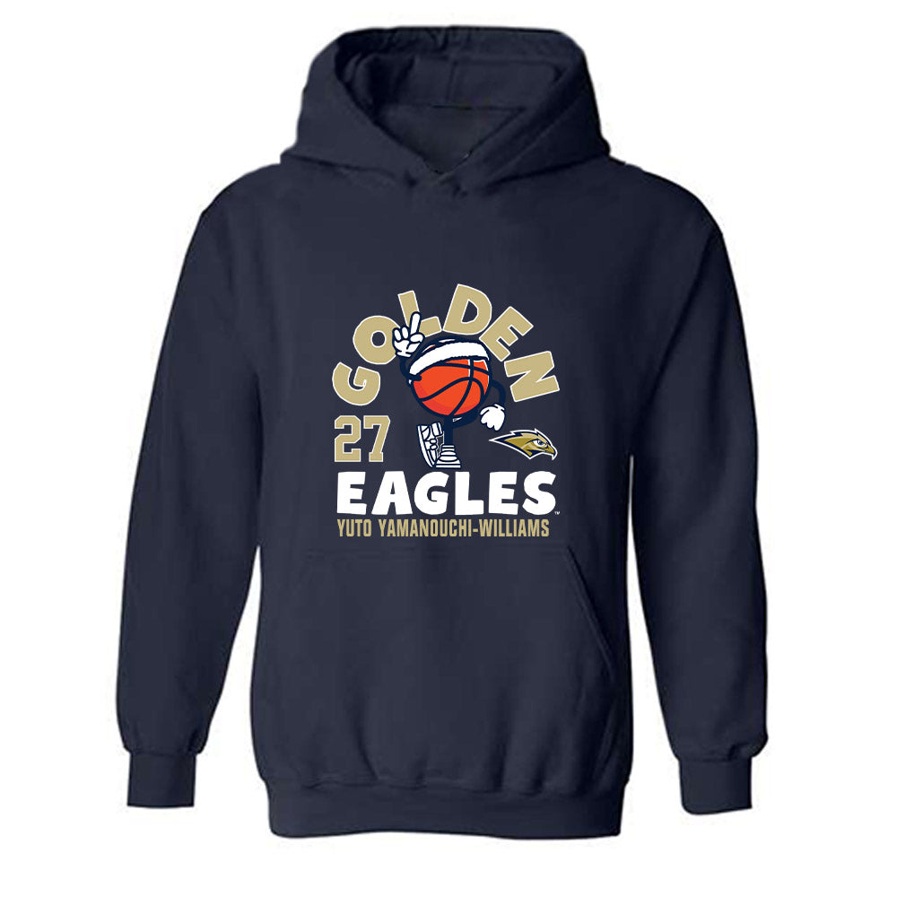 Oral Roberts - NCAA Men's Basketball : Yuto Yamanouchi-Williams - Fashion Shersey Hooded Sweatshirt-0