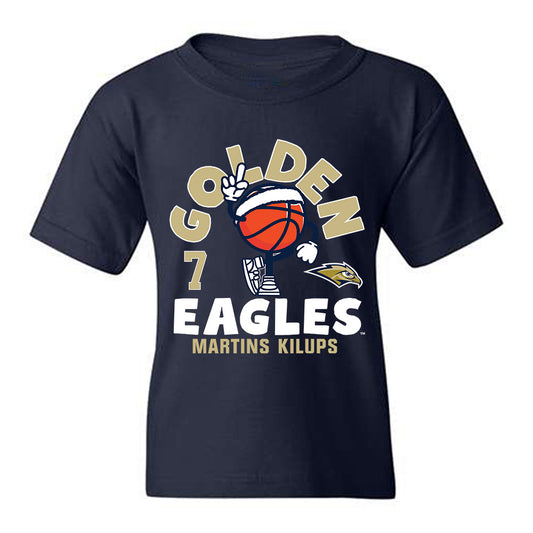 Oral Roberts - NCAA Men's Basketball : Martins Kilups - Fashion Shersey Youth T-Shirt-0