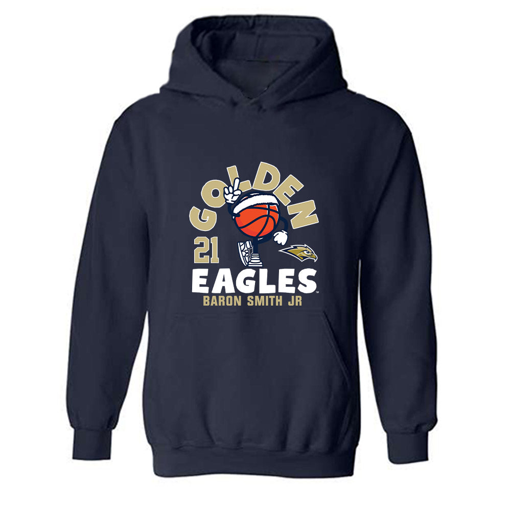 Oral Roberts - NCAA Men's Basketball : Baron Smith Jr - Fashion Shersey Hooded Sweatshirt-0