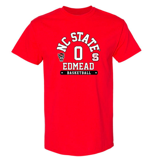 NC State - NCAA Men's Basketball : Preston Edmead - Fashion Shersey T-Shirt-0