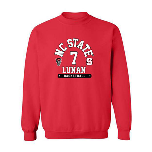 NC State - NCAA Women's Basketball : Kyshe Lunan - Fashion Shersey Crewneck Sweatshirt-0