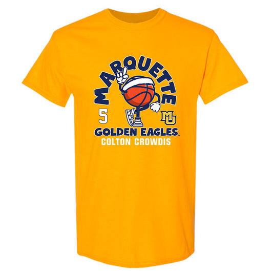 Marquette - NCAA Men's Basketball : Colton Crowdis - Fashion Shersey T-Shirt-0