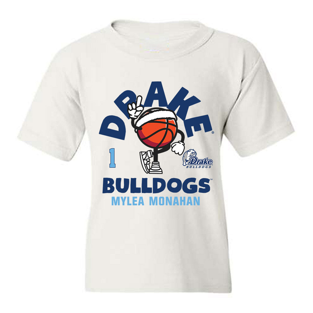 Drake - NCAA Women's Basketball : Mylea Monahan - Fashion Shersey Youth T-Shirt-0