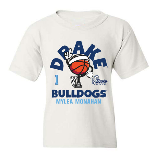 Drake - NCAA Women's Basketball : Mylea Monahan - Fashion Shersey Youth T-Shirt-0