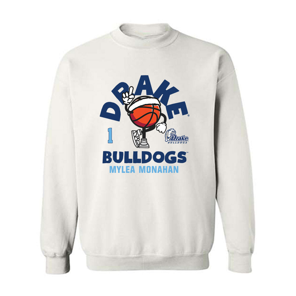 Drake - NCAA Women's Basketball : Mylea Monahan - Fashion Shersey Crewneck Sweatshirt-0